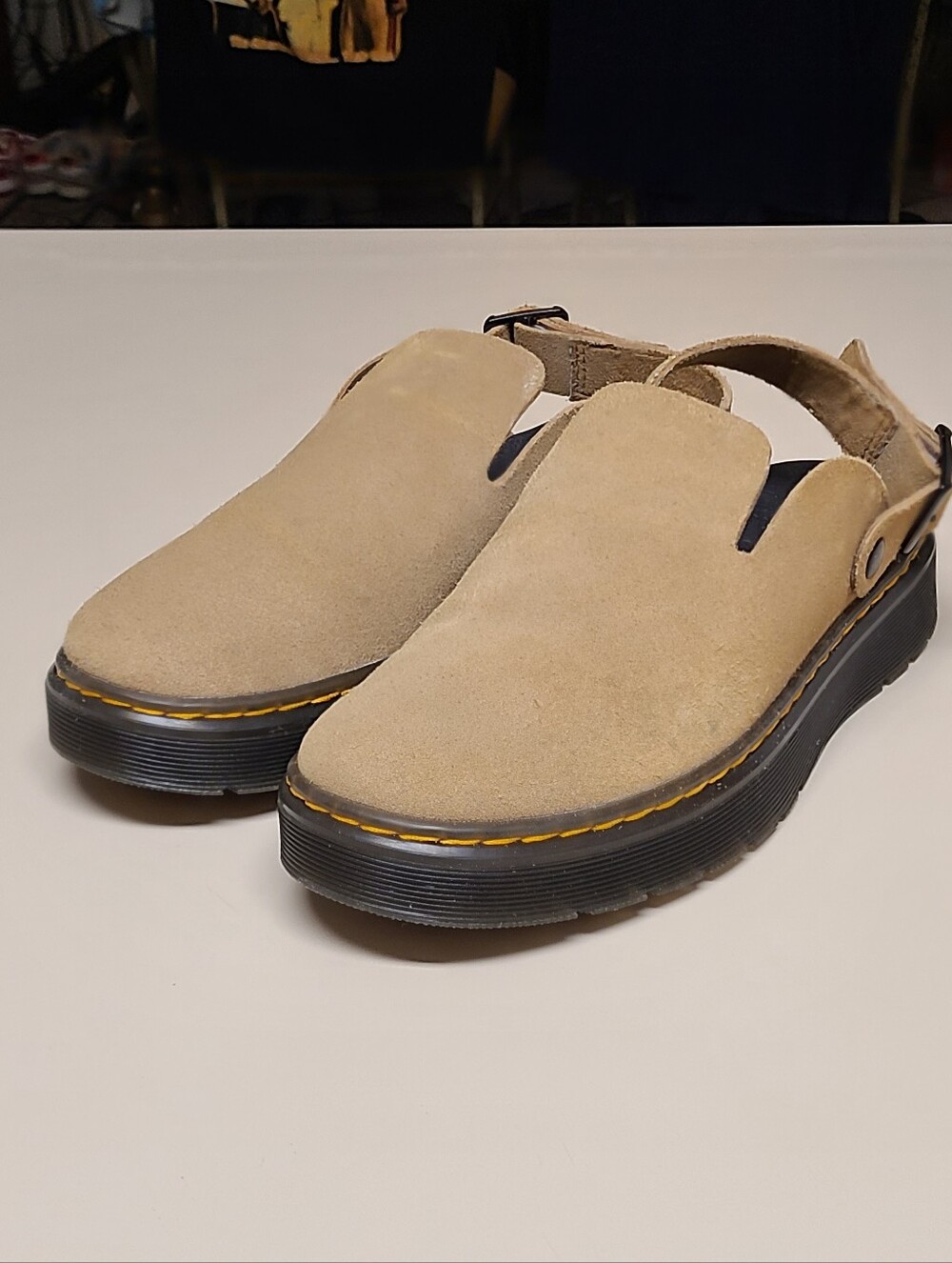 Dr. Martens Zebzag Carlson Slingback Mules Size 8